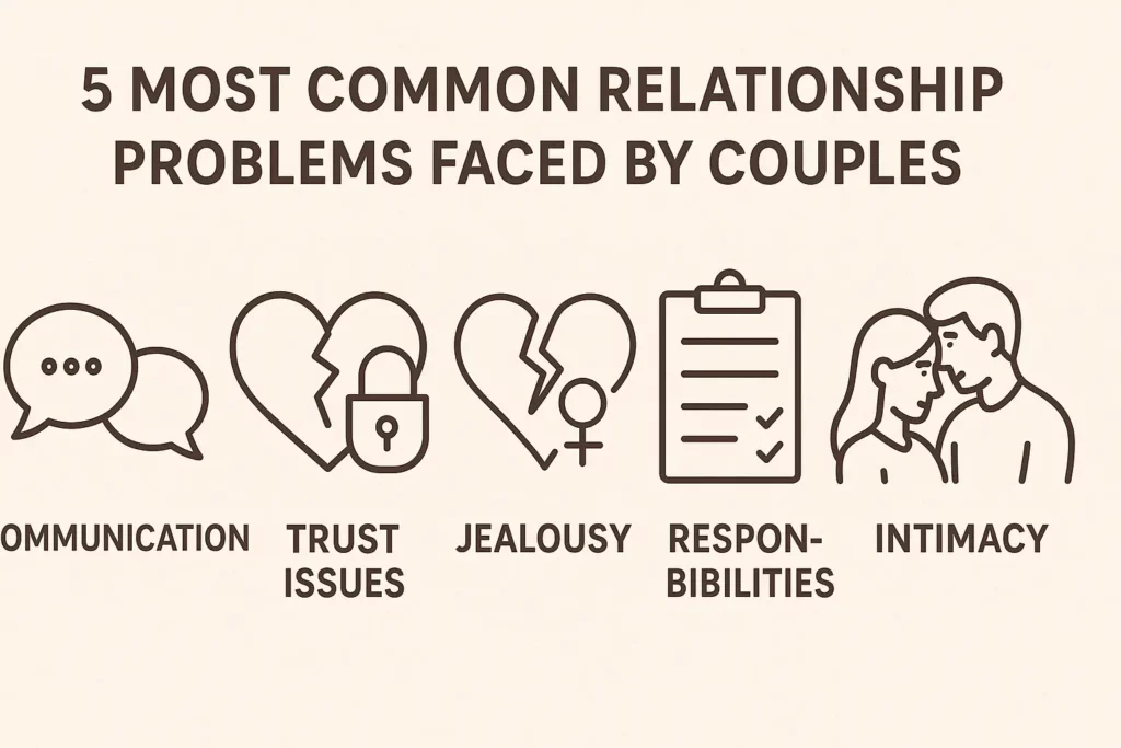 5 Most Common Relationship Problems Faced By Couples