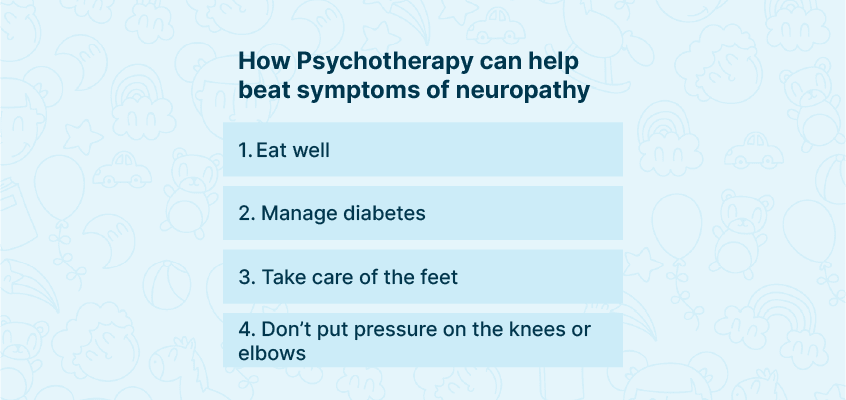 4 ways psychotherapy can help in beating neuropathy side effects