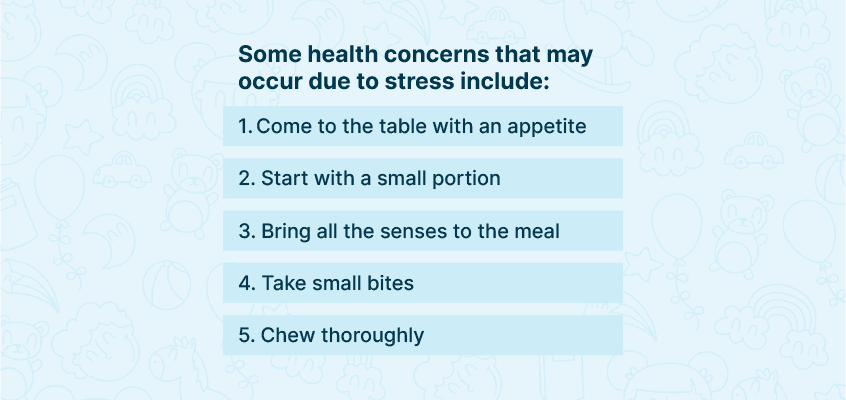 Health concerns having stress 