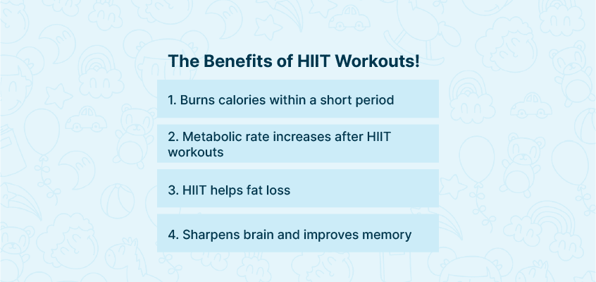 Benefits of HIIT workouts