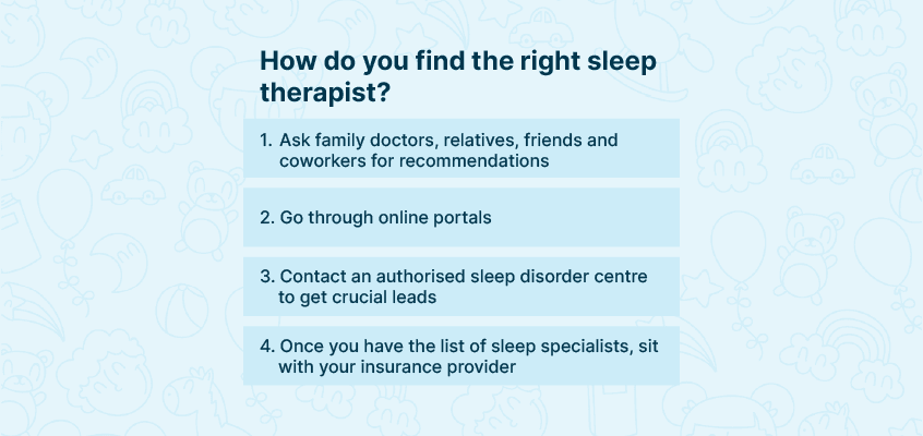 The right sleep therapist 