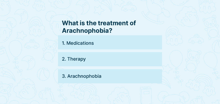 Treatment of arachnophobia