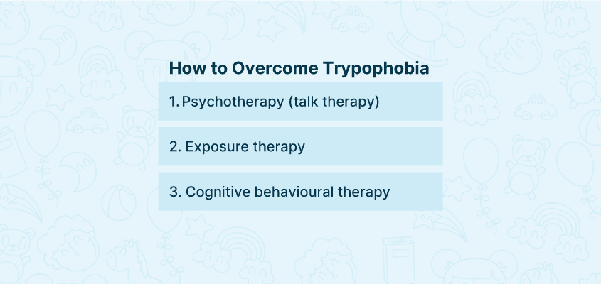 How to overcome trypophobia