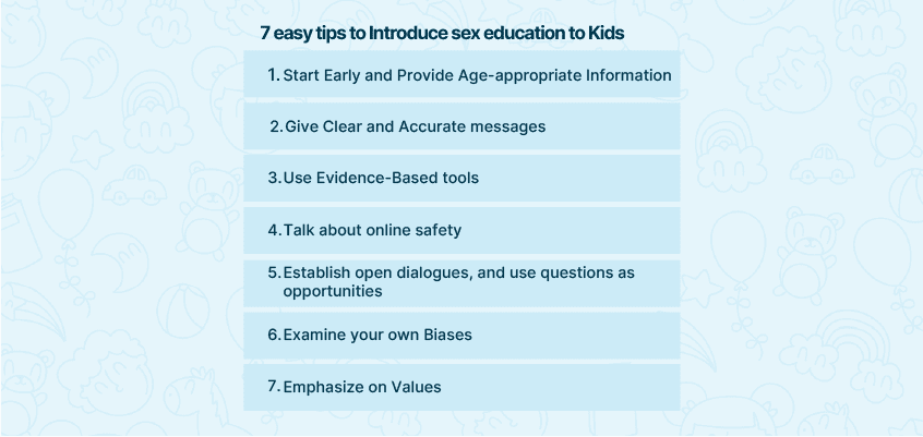 7 dicas fáceis para apresentar a educação sexual às crianças