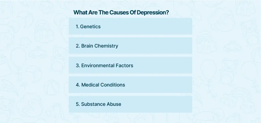 うつ病の原因は何ですか?