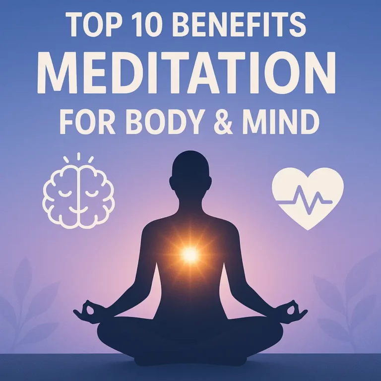 Top 10 Benefits of Meditation for the Body and Mind