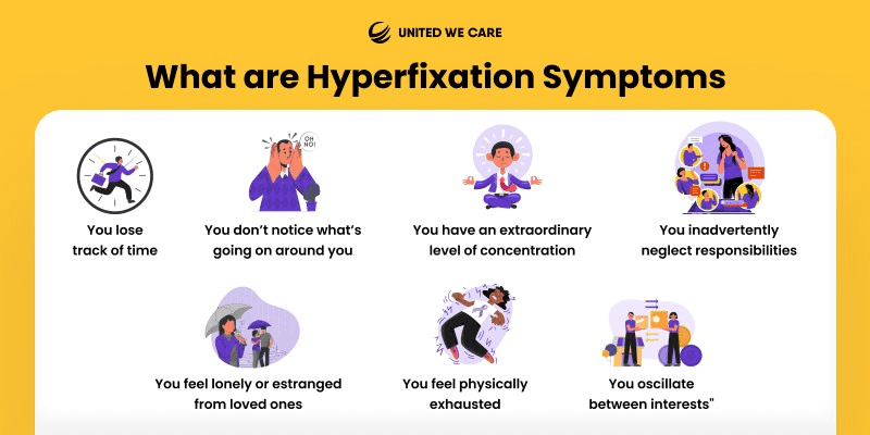 what are hyperfixation symptoms