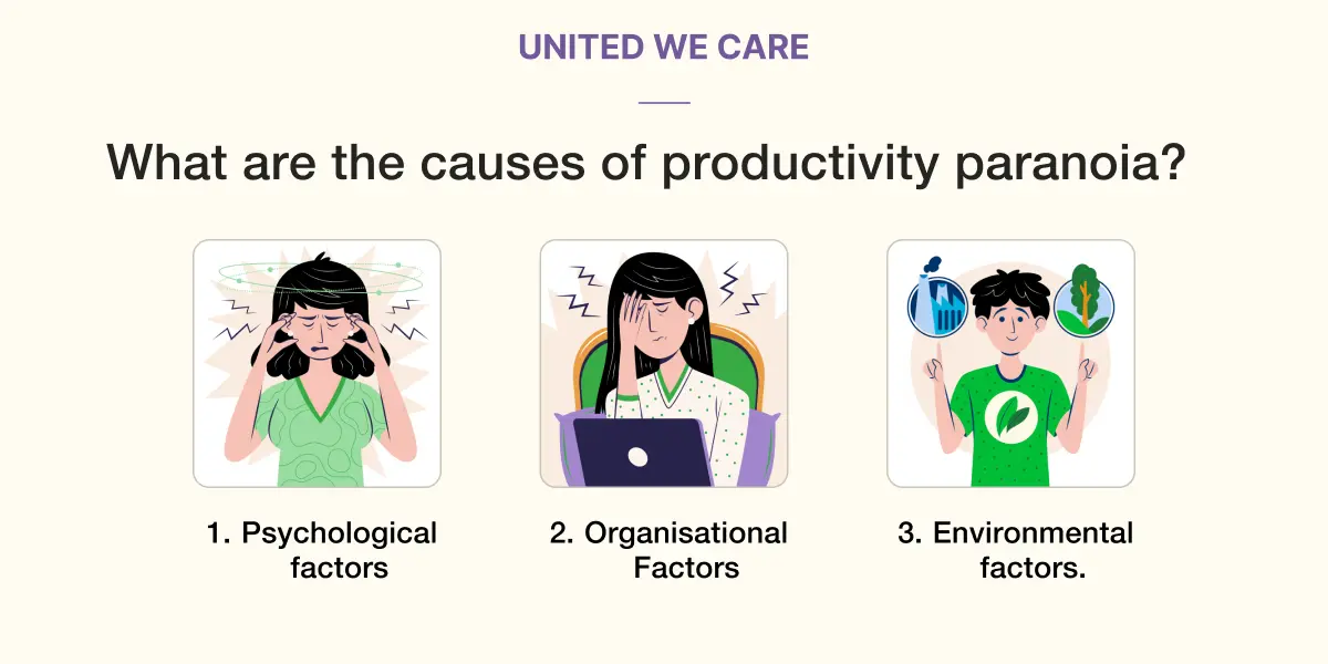 What are the causes of productivity paranoia
