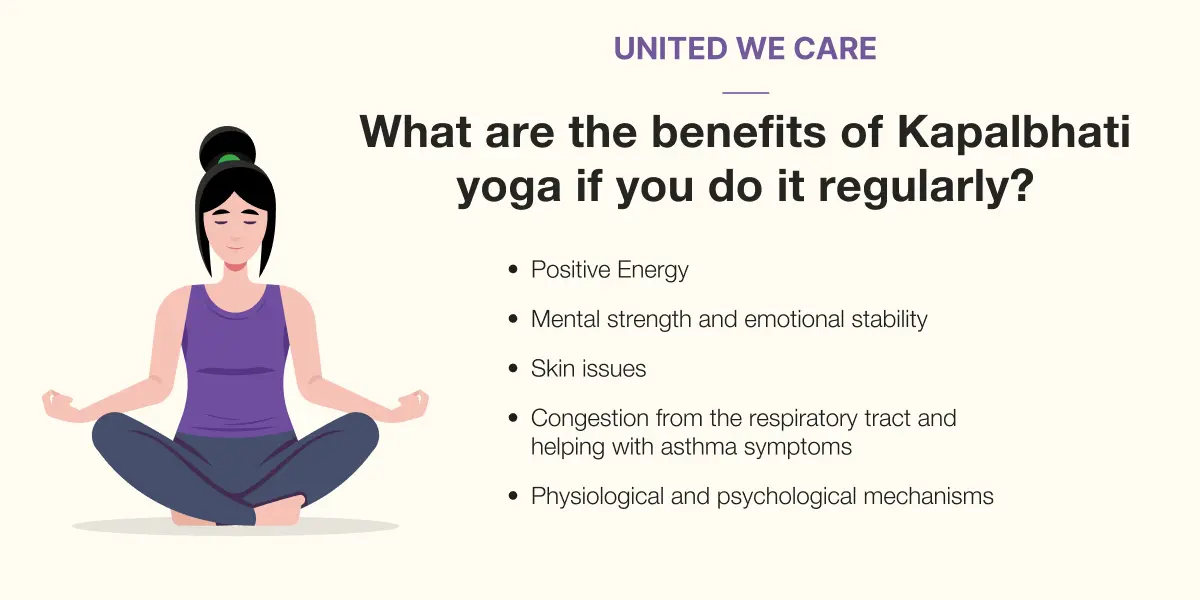 Benefits of Kapalvati yoga 