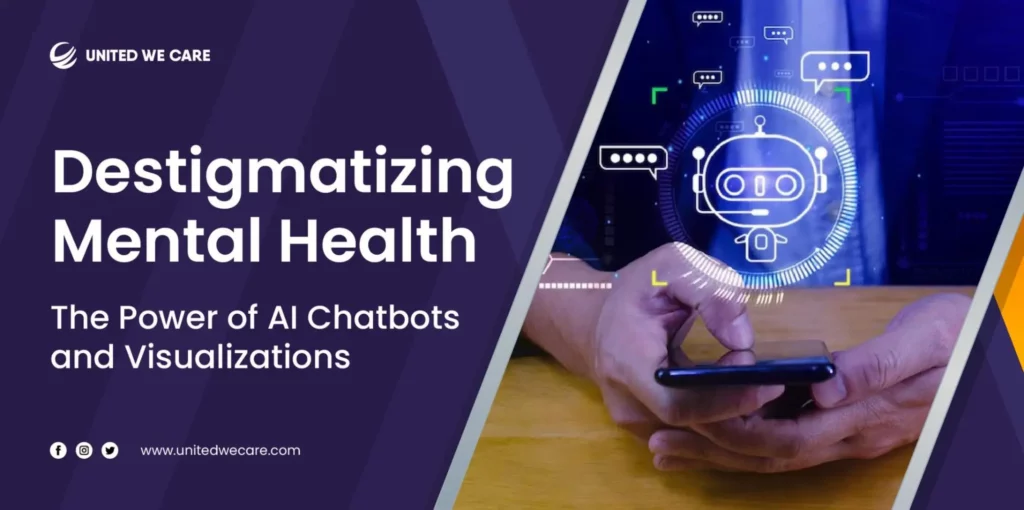 AI chatbots and visual tools destigmatizing mental health.