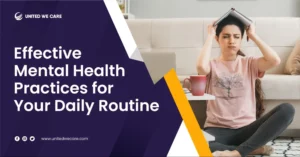 Mindful practices for better mental health and sleep