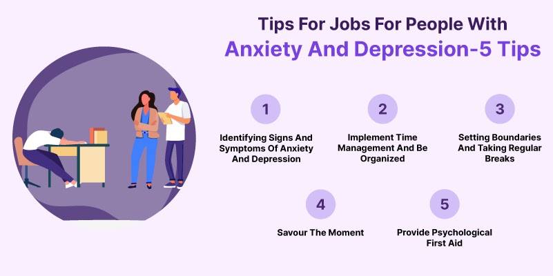 Jobs for People with Anxiety and Depression: 5 Tips To Deal With It