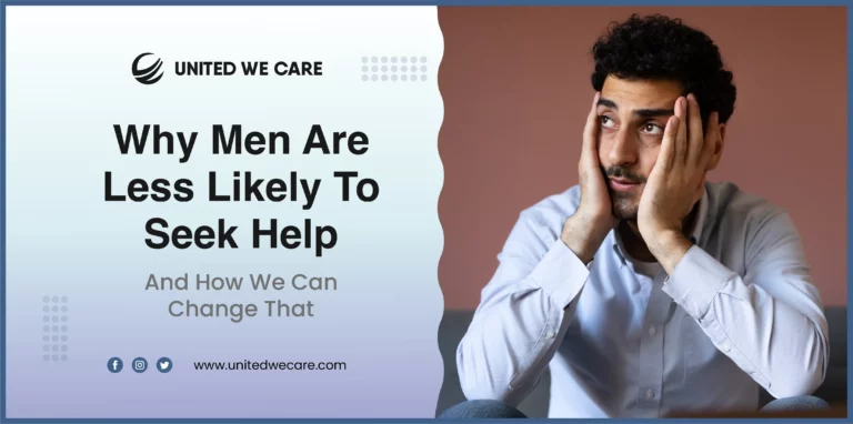 Man sitting alone, reflecting on mental health and seeking support